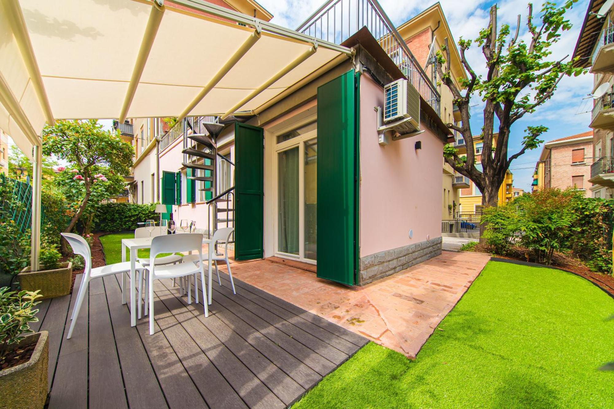 Urban Cottage Free Parking - Private Garden بولونيا المظهر الخارجي الصورة